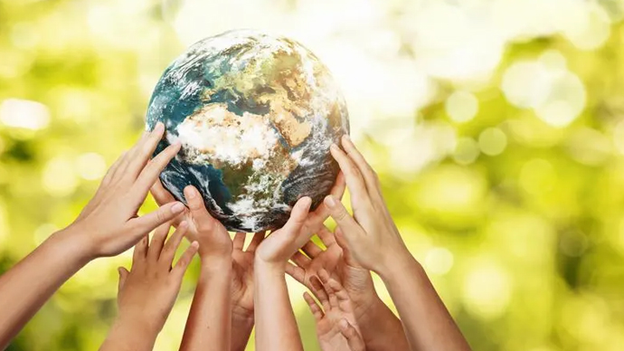 People taking action to fight global climate change